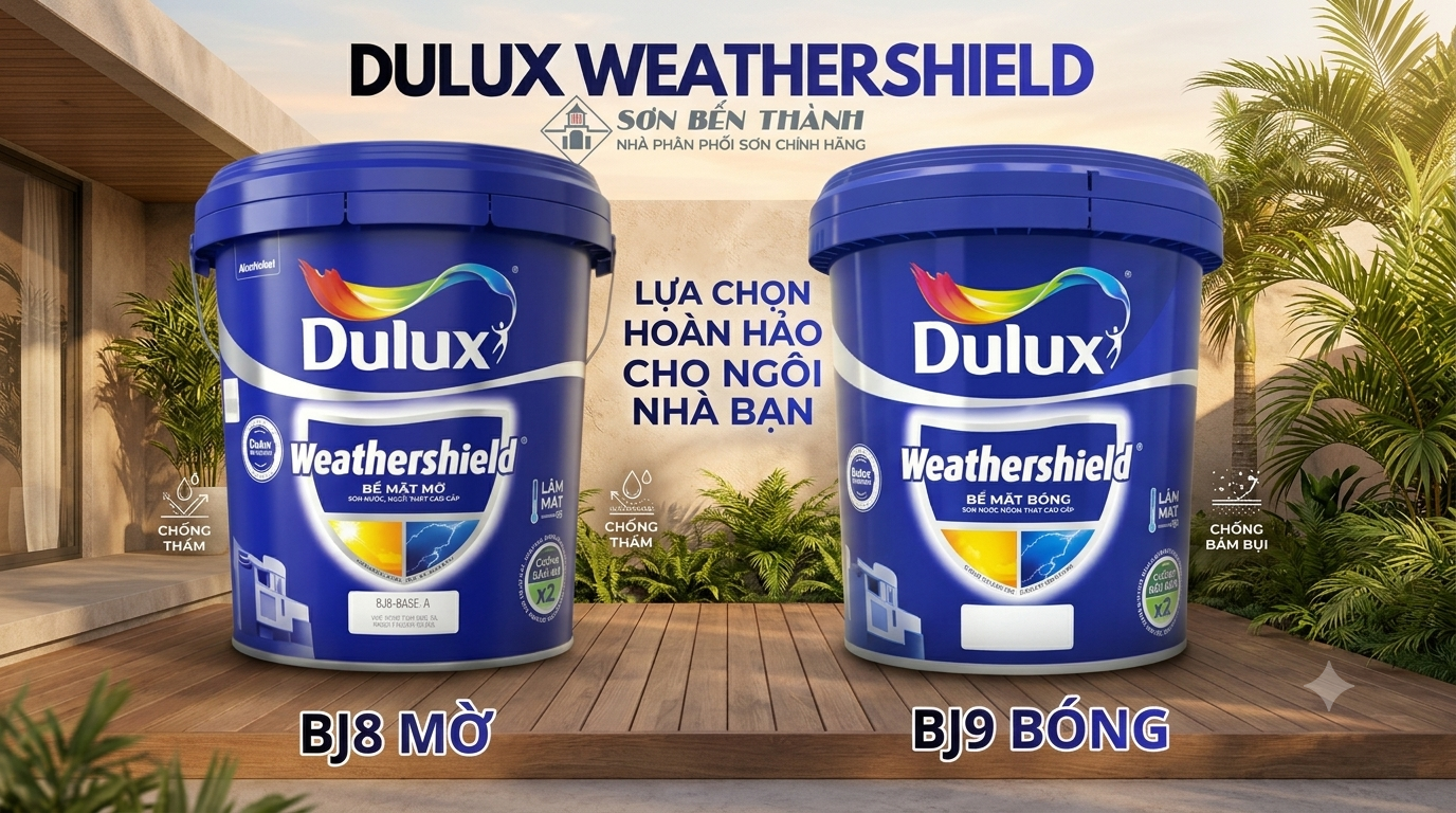 SON NGOAI THAT DULUX WEATHERSHIELD BONG BJ9