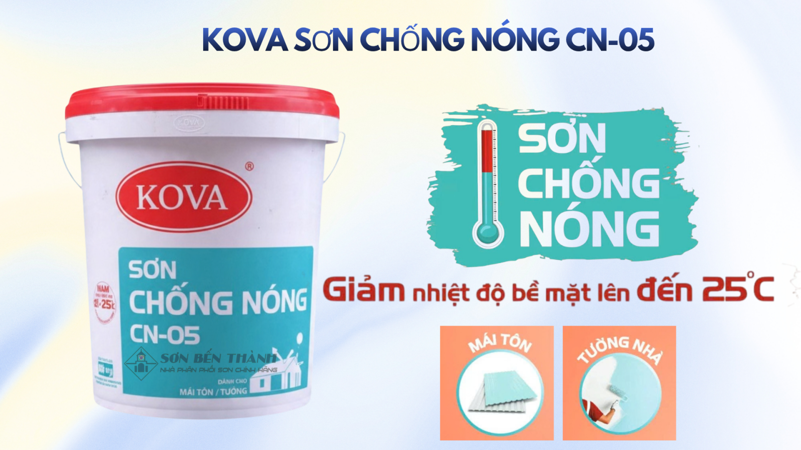 KOVA SƠN CHỐNG NÓNG CN-05