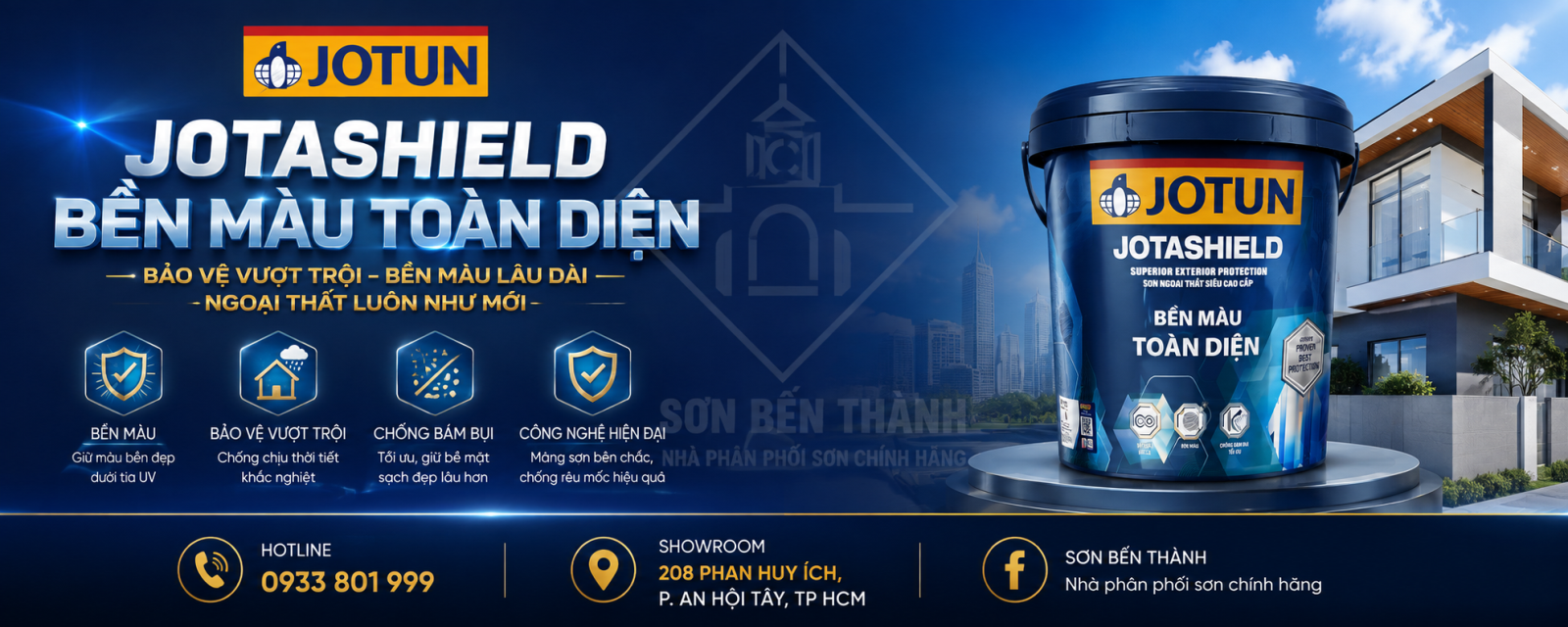 JOTUN JOTASHIELD BỀN MÀU TOÀN DIỆN