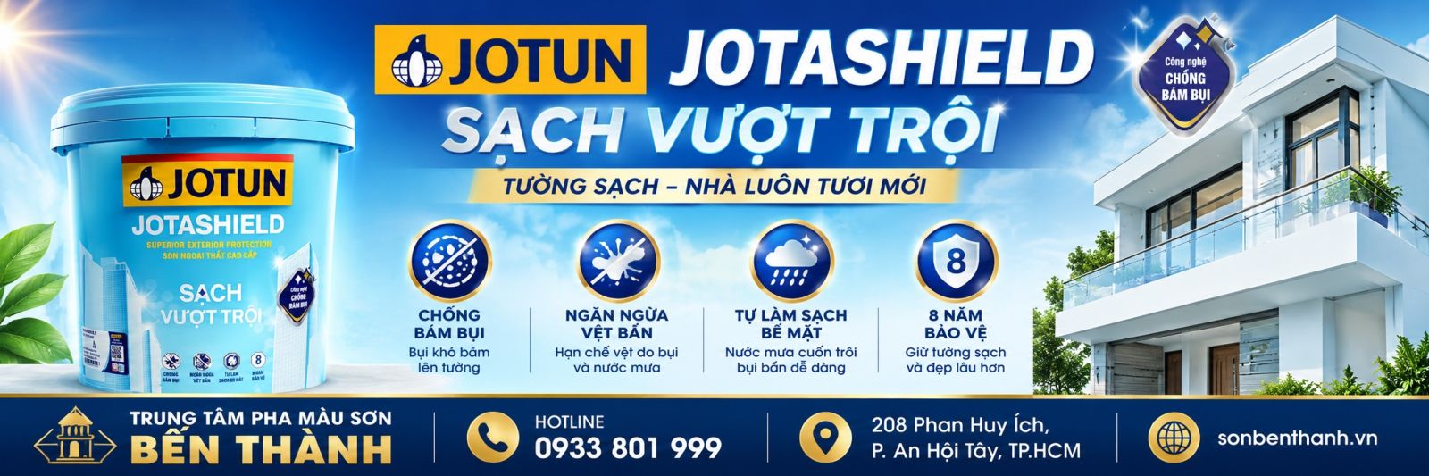 JOTUN JOTASHIELD SẠCH VƯỢT TRỘI