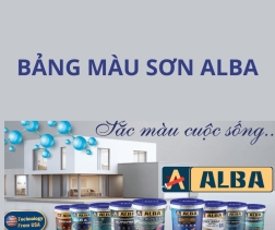 Bảng màu sơn ALBA