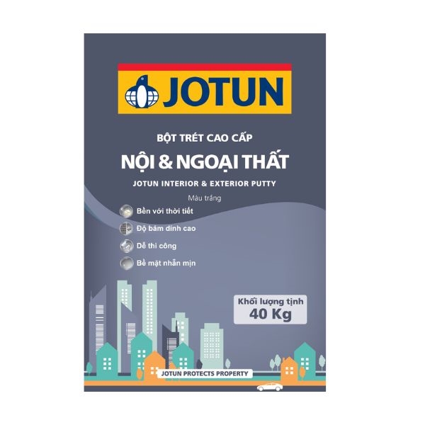 Bột trét tường nội ngoại thất Jotun - 40kg