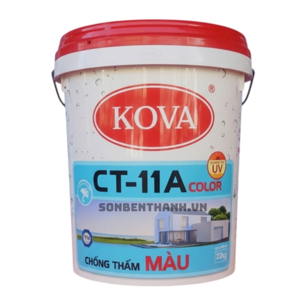 KOVA CT-11A COLOR - SƠN CHỐNG THẤM MÀU KOVA