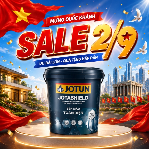 SƠN JOTUN JOTASHIELD BỀN MÀU TOÀN DIỆN
