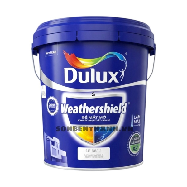 SƠN NGOẠI THẤT DULUX WEATHERSHIELD MỜ BJ8