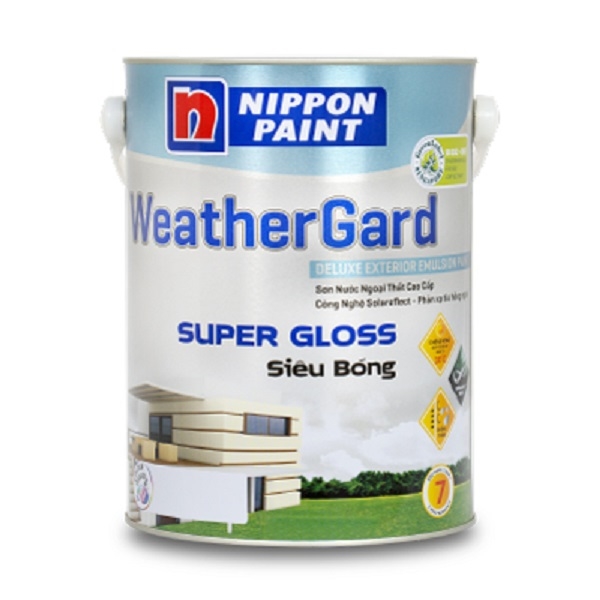 SƠN NGOẠI THẤT NIPPON WEATHERGARD SUPER GLOSS SIÊU BÓNG