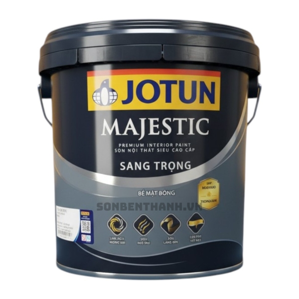 SƠN NỘI THẤT JOTUN MAJESTIC SANG TRỌNG BÓNG