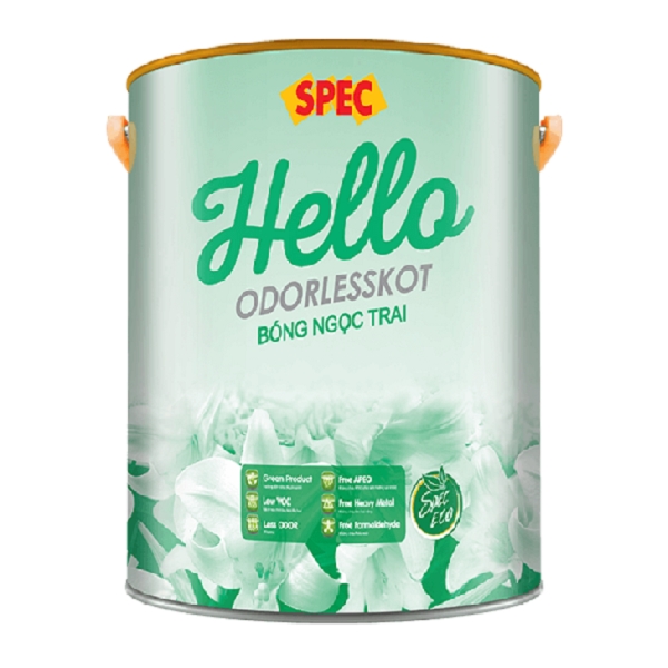 SƠN NGOẠI THẤT SPEC HELLO ODORLESSKOT