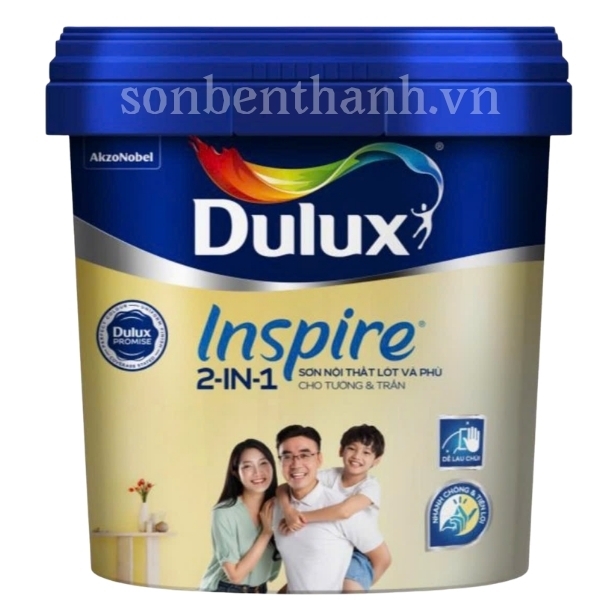 Sơn Dulux Insiper 2IN1 SƠN LÓT VÀ PHỦ CHO TƯỜNG và TRẦN
