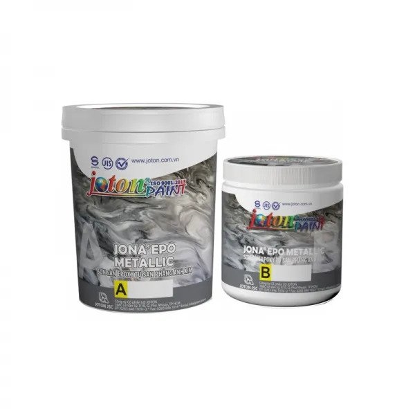 Sơn Epoxy tự san phẳng màu ánh kim JOTON JONA EPO METALLIC- Màu J001, J010, J011, J012, J014, J016, J017, J018 - 21kg