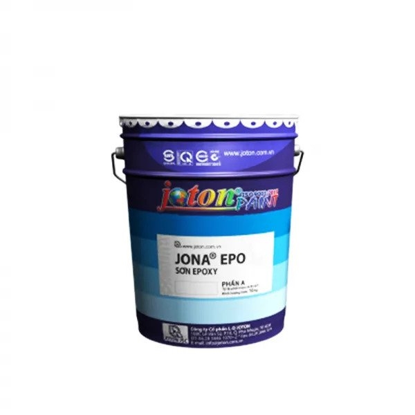 Sơn phủ Epoxy gốc dầu JONA EPO - Màu 2015, 2016, 2024, 2026, 2033, 2034, 2036, 2085, 2088, 2089 - 4kg